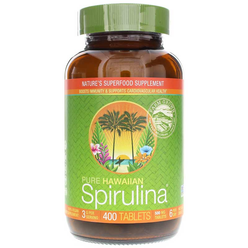 Nutrex Hawaii Pure Hawaiian Spirulina 400 Tablets