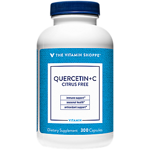 Quercetin +C - Provides Seasonal, Immune & Antioxidant Support (300 Capsules)