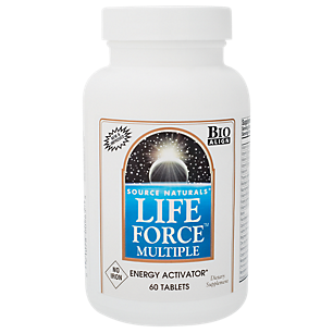 Life Force Multiple Multivitamin - Iron Free Energy Activator (60 Tablets)
