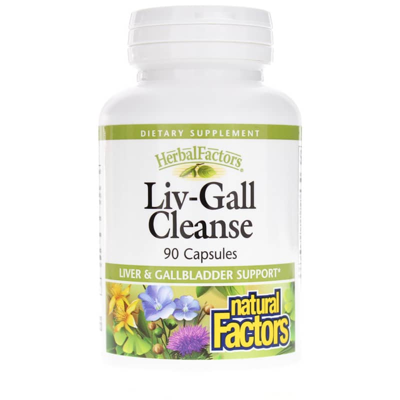 Natural Factors Liv-Gall Cleanse 90 Capsules