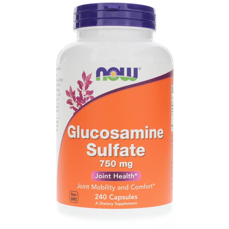 NOW Foods Glucosamine Sulfate 750 Mg 240 Capsules