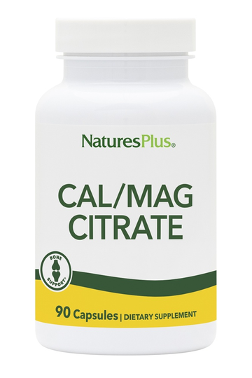 Natures Plus - Calcium Magnesium Citrate Caps 500/250 - 90 Capsules