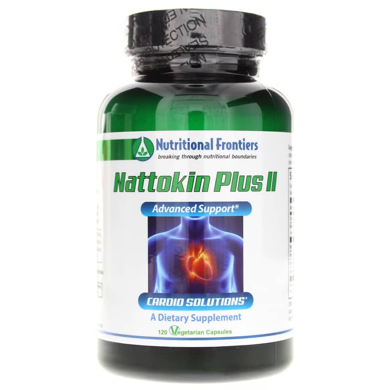 Nutritional Frontiers Nattokin Plus II 120 Capsules