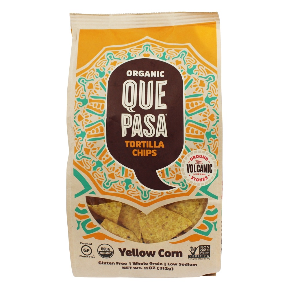 Nature's Path Organic - Organic Que Pasa Tortilla Chips Yellow Corn - 11 oz.