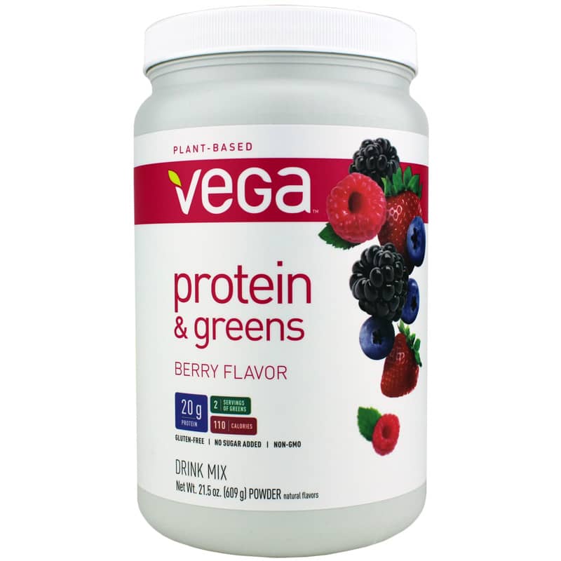 Vega Protein & Greens Berry 21.5 Oz