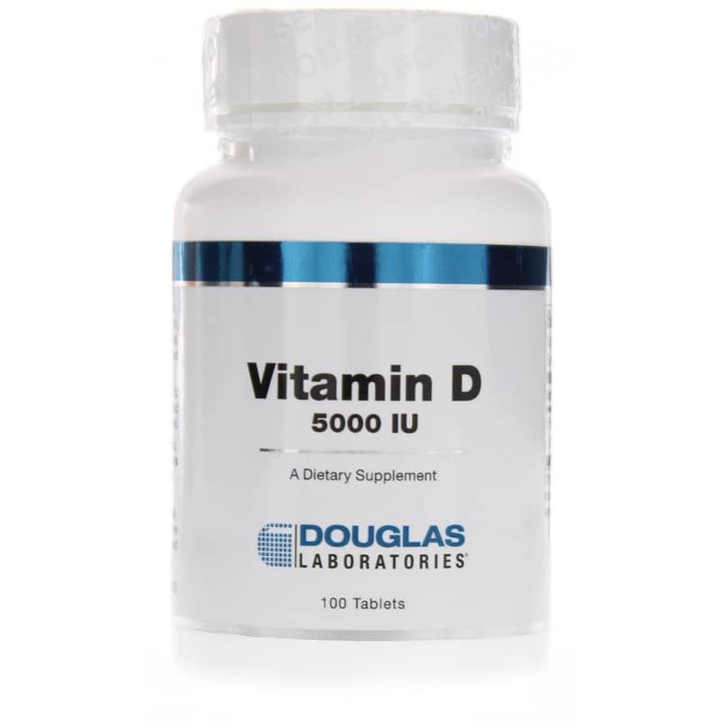Douglas Laboratories Vitamin D 5,000 IU 100 Tablets