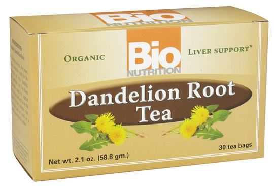Bio Nutrition - Dandelion Root Tea - 30 Tea Bags