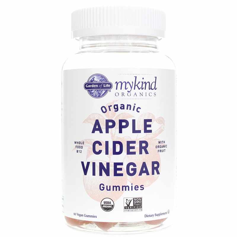 Garden of Life mykind Organics Organic Apple Cider Vinegar Gummies 60 Gummies