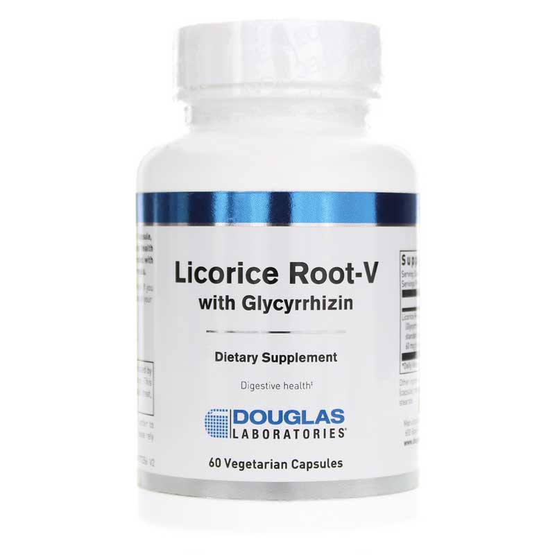 Douglas Laboratories Licorice Root-V 500 Mg Glycyrrhizin 60 Veg Capsules