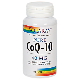 CoQ-10 Pure Blend of Lecithin & Hawthorn Berries - 60 MG (120 Capsules)
