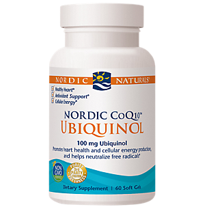 Nordic CoQ10 Ubiquinol - 100 MG (60 Softgels)