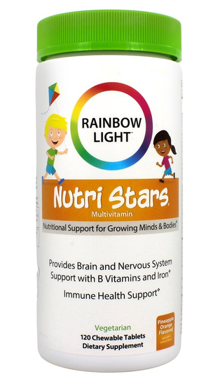 Rainbow Light - NutriStars Delicious Fruit Blast - 120 Chewable Tablets