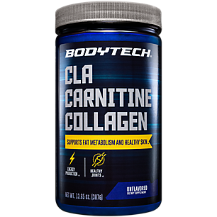 CLA Carnitine Collagen - Supports Fat Metabolism & Healthy Skin - Unflavored (13.65 oz. / 30 Servings)