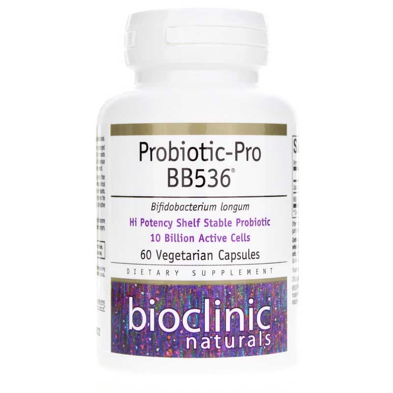 Bioclinic Naturals Probiotic-Pro Bb536 60 Veg Capsules