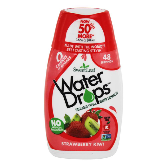 SweetLeaf - Water Drops Stevia Water Enhancer Strawberry Kiwi - 1.62 fl. oz.