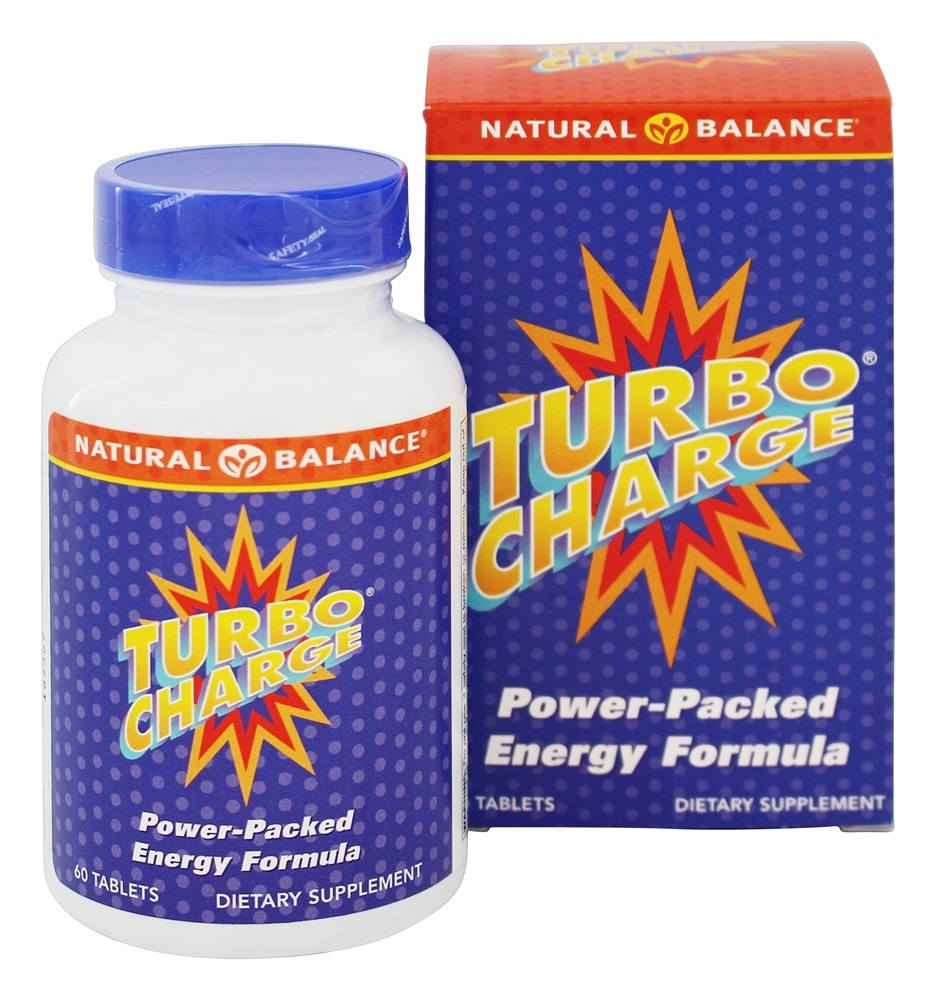 Natural Balance - Turbo Charge - 60 Tablets