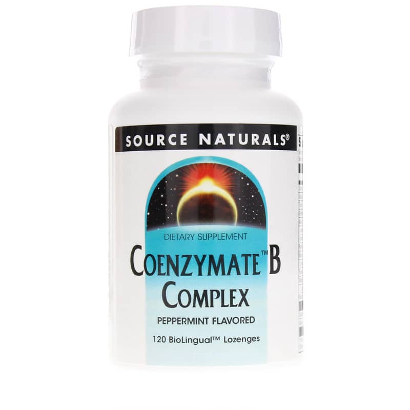 Source Naturals Coenzymate B Complex Peppermint 120 Lozenges
