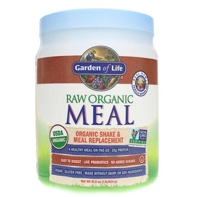Garden of Life Raw Organic Meal Shake & Meal Replacement 16 Oz