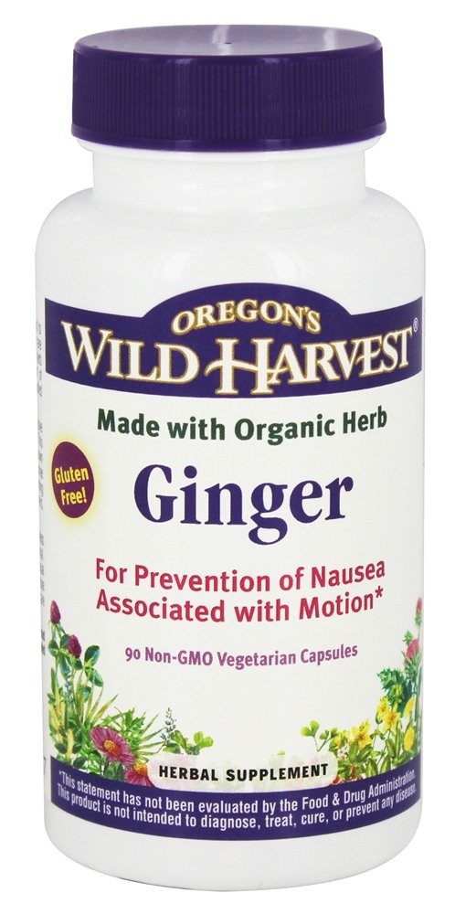 Oregon's Wild Harvest - Ginger - 90 Vegetarian Capsules
