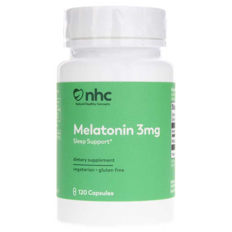 Natural Healthy Concepts Melatonin 3 Mg 120 Capsules