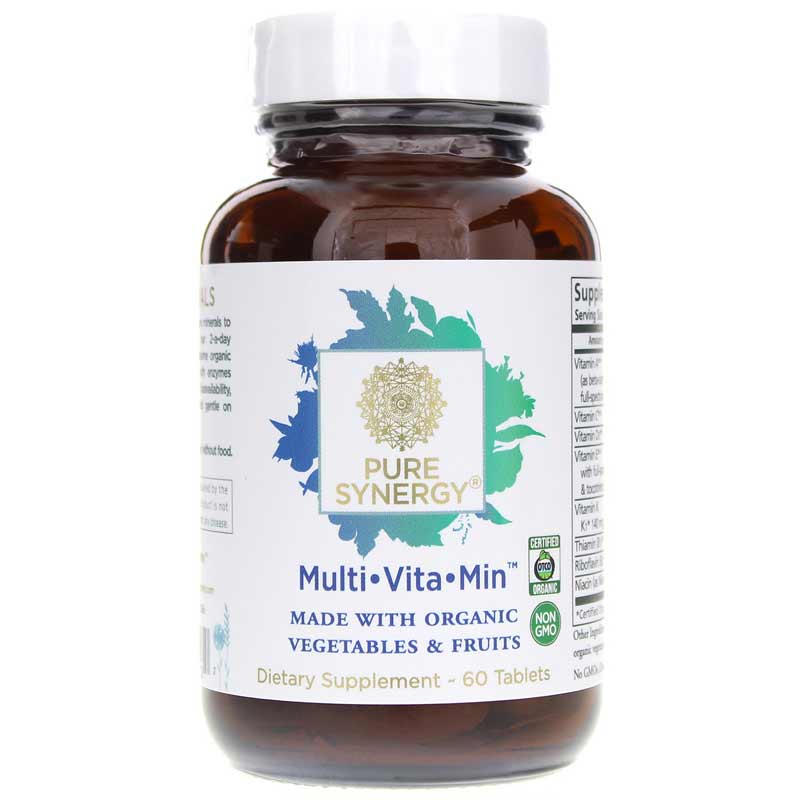 Pure Synergy Multi Vita-Min Tablets 60 Veg Tablets