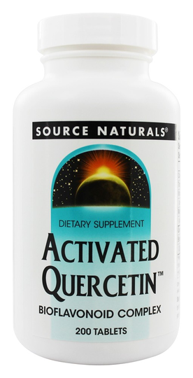 Source Naturals - Activated Quercetin Bioflavonoid Complex - 200 Tablets