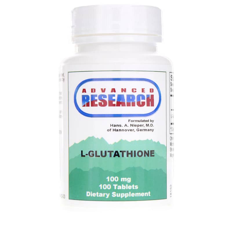 Advanced Research L-Glutathione 100 Mg 100 Tablets