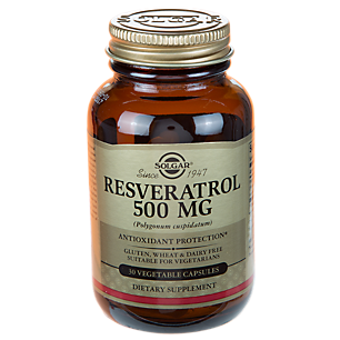 Resveratrol - Antioxidant - 500 MG (30 Vegetarian Capsules)