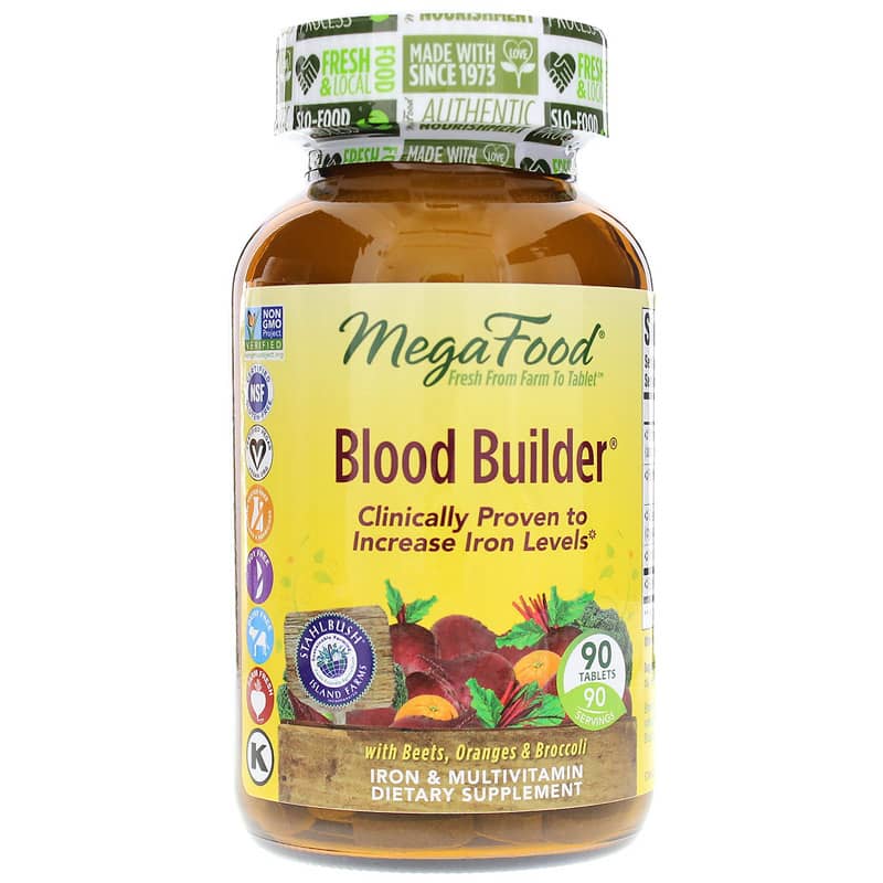 Megafood Blood Builder 90 Tablets