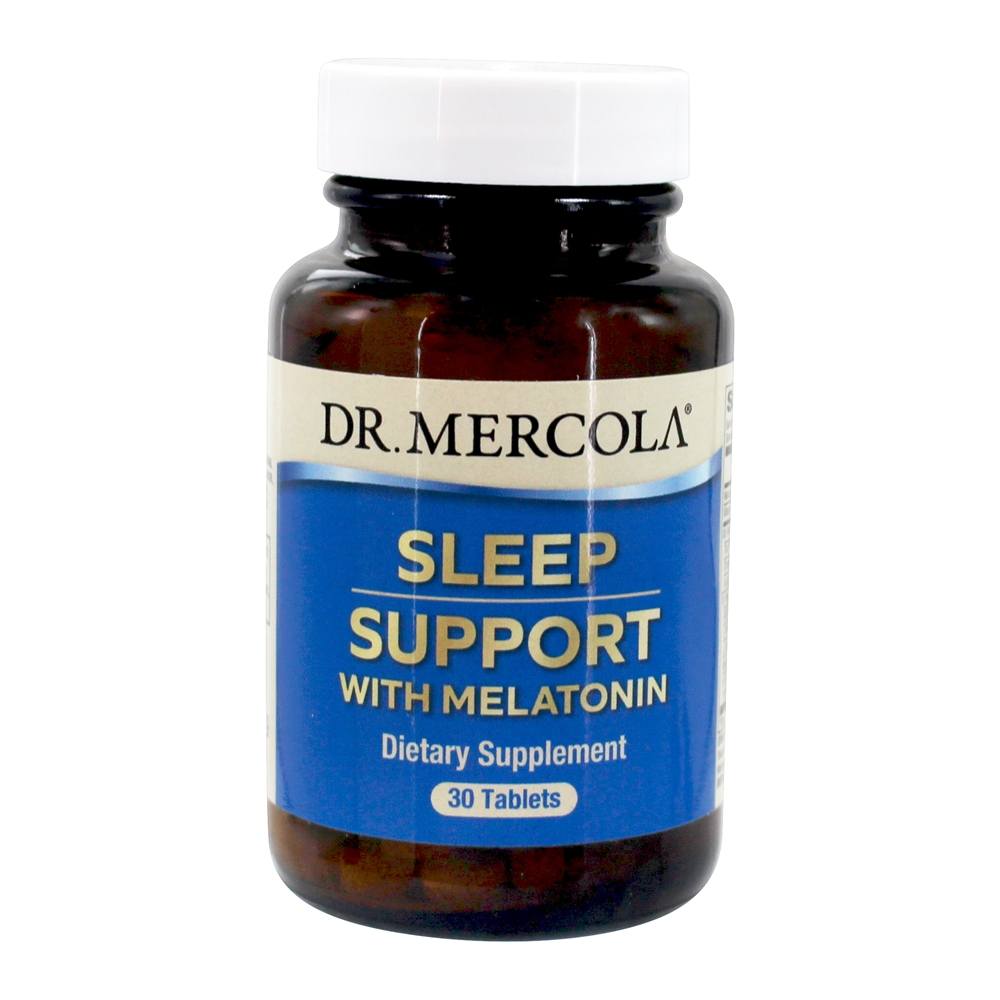 Dr. Mercola - Sleep Support with Melatonin - 30 Tablet(s)