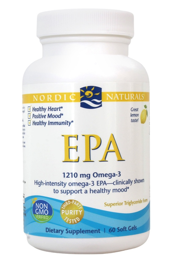 Nordic Naturals - EPA High-Intensity Omega-3 Lemon 1210 mg. - 60 Softgels