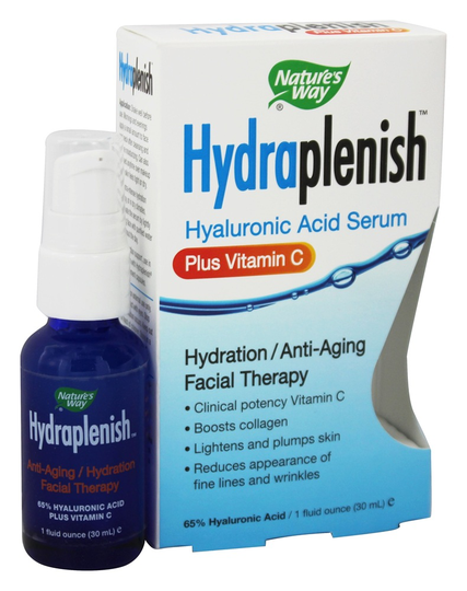 Nature's Way - Hydraplenish Hyaluronic Acid 65 Serum Plus Vitamin C - 1 fl. oz.