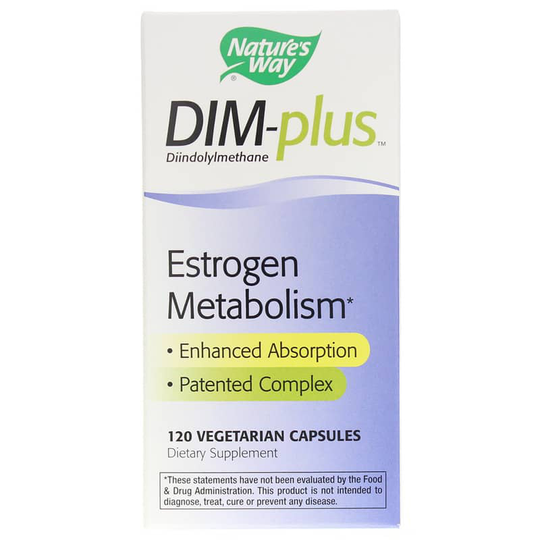 Natures Way DIM-Plus Estrogen Metabolism 120 Capsules