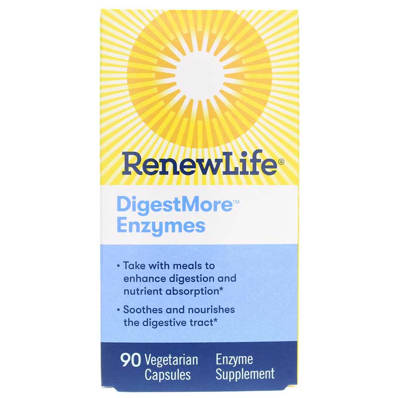 Renew Life DigestMore Enzymes 90 Veg Capsules
