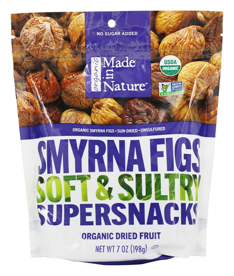 Made in Nature - Smyrna Figs Soft & Sultry Supersnacks - 7 oz.