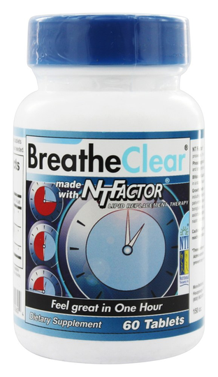 Nutritional Therapeutics - Breathe Clear with NT Factor - 60 Tablets