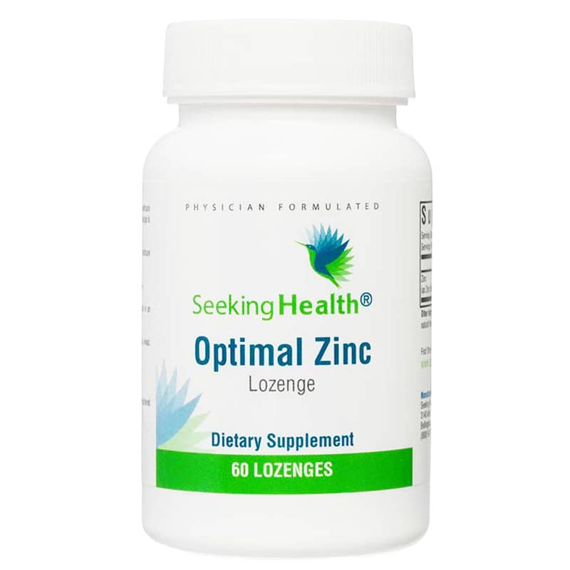 Seeking Health Optimal Zinc Chewable 60 Chewable Tablets