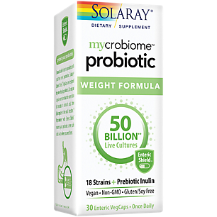 Mycrobiome Refrigerated Probiotic - Weight Formula - 50 Billion CFUs (30 Vegetable Capsules)