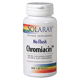 No Flush Chromiacin - 100 MG Niacin & 200 MCG GTF Chromium (100 Capsules)