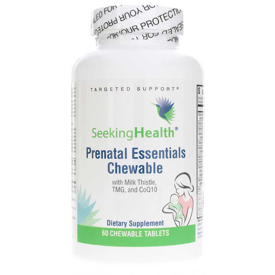 Seeking Health Prenatal Essentials Chewable 60 Chewable Tablets
