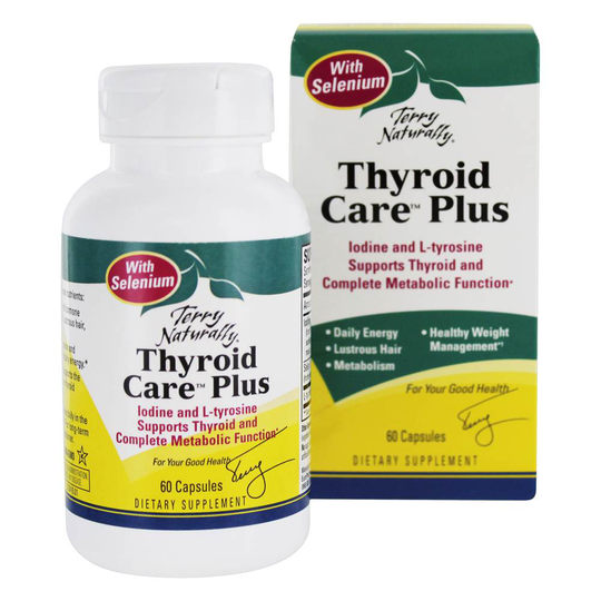 EuroPharma - Terry Naturally Thyroid Care Plus Complete Metabolic Function - 60 Capsules