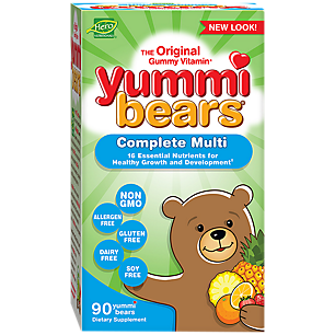 Yummi Bears Complete Multivitamin for Kids - Mixed Fruit (90 Gummies)