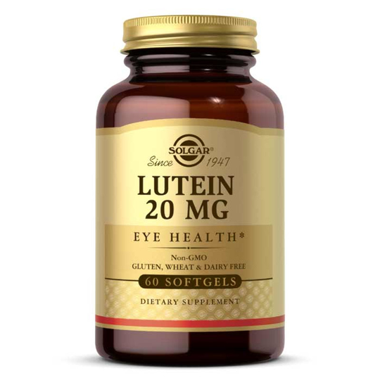 Solgar Lutein 20 Mg 60 Softgels