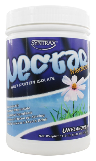 Syntrax - Nectar Medical Whey Protein Isolate Unflavored - 2 lbs.