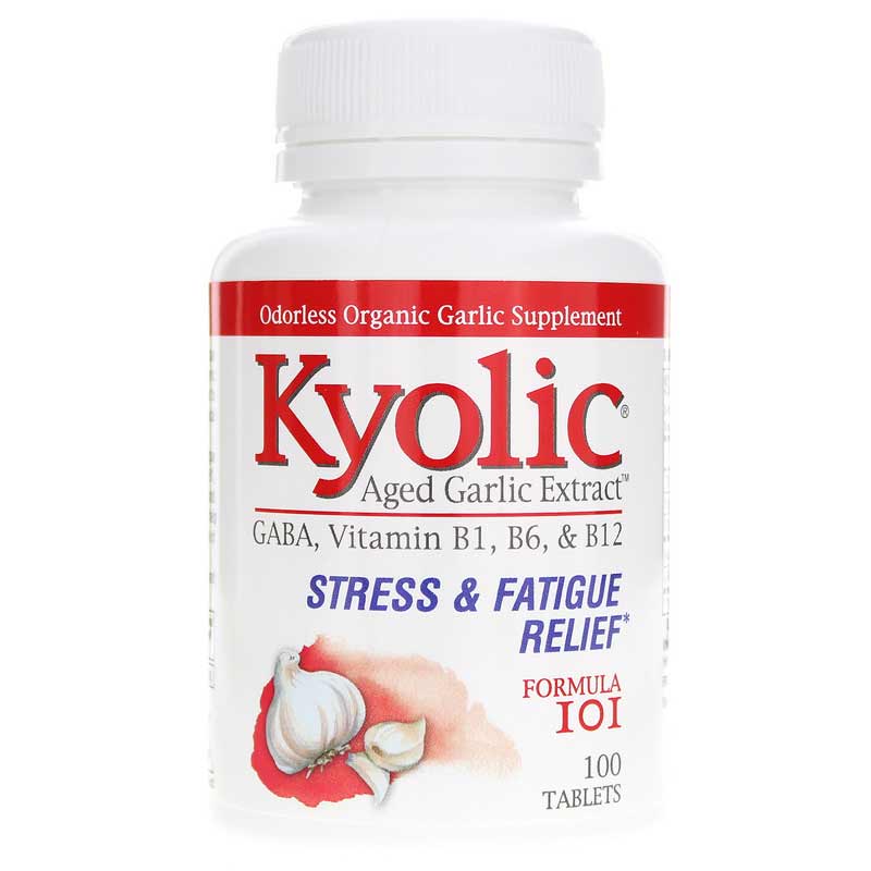 Kyolic Formula 101 Stress & Fatigue Relief 100 Tablets