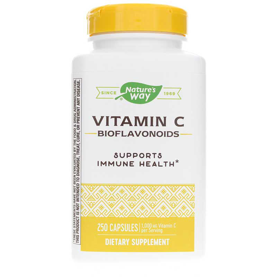 Natures Way Vitamin C with Bioflavonoids 250 Capsules