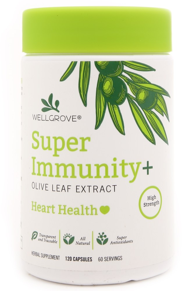 Wellgrove - Super Immunity Olive Leaf Extract - 120 Capsules