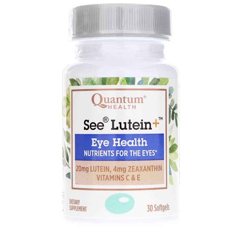 Quantum Health See Lutein+ Eye Health 30 Softgels