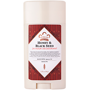 Honey & Black Seed 24 Hour Deodorant with Apricot Oil - Aluminum Free (2.25 Ounces)