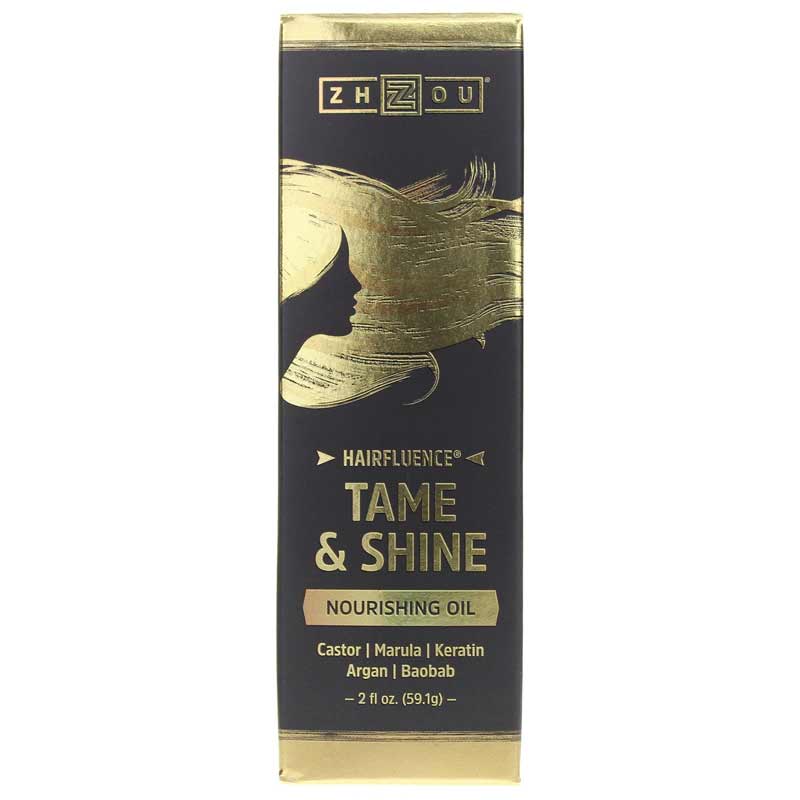Zhou Nutrition Hairfluence Tame & Shine Nourishing Oil Spray 2 Oz